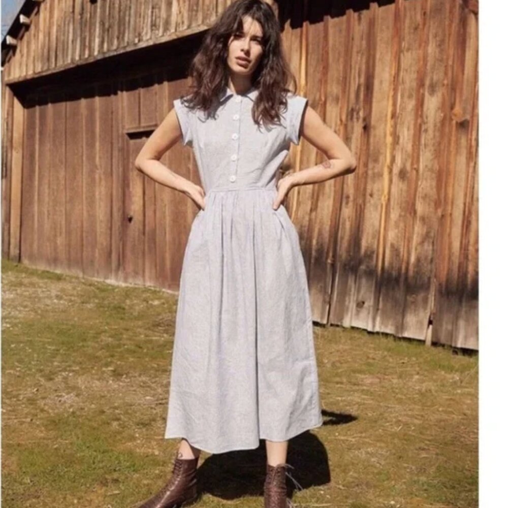 Christy Dawn Piper Dress in Blue Stripe Size S / XS